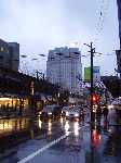 Canada: Regen is niet ongebruikelijk in de straten van downtown Vancouver - Canada_0017.jpg - Copyright : Ronald van der Veer (http://www.veeronline.nl)