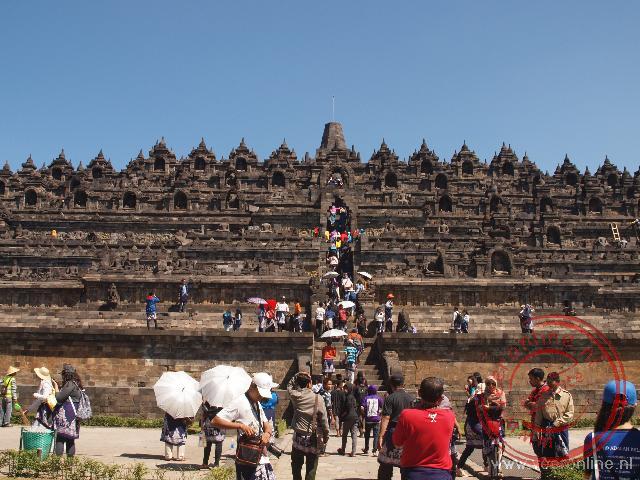 IndonesiÃ«: Sumatra, Java en Bali - De zeven plateaus telende tempel