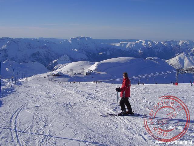 Wintersport Les 2 Alpes - De gletcher van Les 2 Alpes