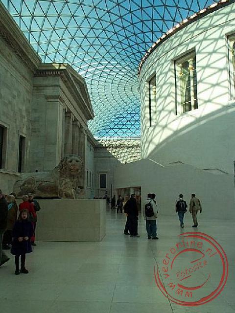 Stedentrip Londen - De binnenplaats van het British Museum