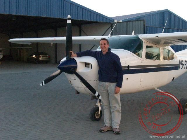 Van Okavango naar Sossusvlei - De piloot van de Cessna