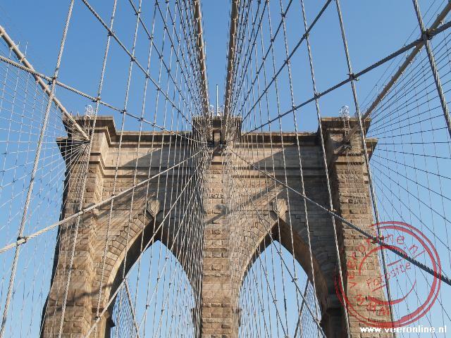 Stedentrip New York - De fraaie constructie van de Brooklyn Bridge