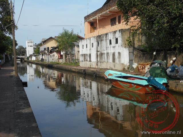 Sri Lanka en de Malediven - De Dutch Canal in Negombo