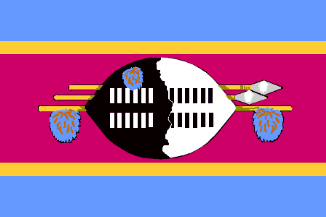 Vlag Eswatini (Swaziland)